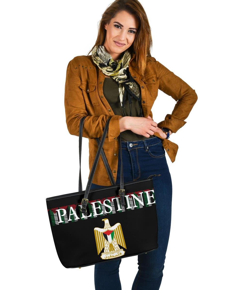 Palestine United Leather Tote RLT13 - Wonder Print Shop