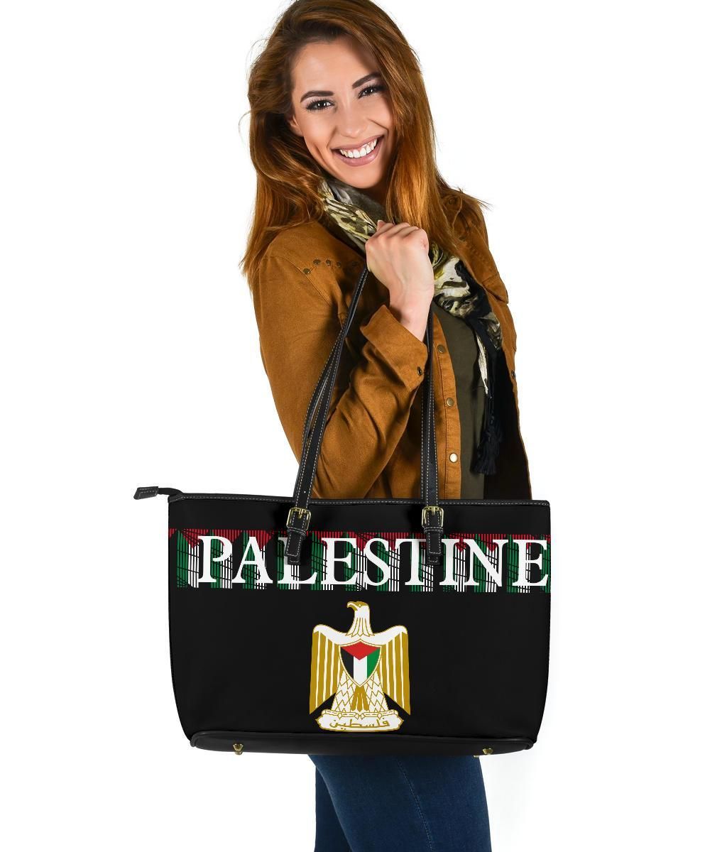 Palestine United Leather Tote RLT13 - Wonder Print Shop