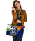 The Philippines Personalised Leather Tote Bag Filipino Sampaguita RLT6 - Wonder Print Shop