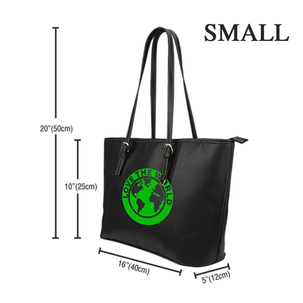 Panama Bag Panama Flag Leather Tote Bag RLT13 - Wonder Print Shop