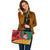 Lithuania Leather Tote Bag - Flag of Lithuania RLT6 - Wonder Print Shop