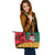Lithuania Leather Tote Bag - Flag of Lithuania RLT6 - Wonder Print Shop