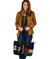 Palestine Flag Leather Tote Coat Of Arms RLT13 - Wonder Print Shop