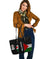 Palestine Flag Leather Tote Coat Of Arms RLT13 - Wonder Print Shop