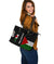 Palestine Flag Leather Tote Coat Of Arms RLT13 - Wonder Print Shop