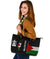 Palestine Flag Leather Tote Coat Of Arms RLT13 - Wonder Print Shop