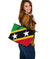 Saint Kitts and Nevis Leather Tote Bag Saint Kitts and Nevis Flag Style RLT6 - Wonder Print Shop