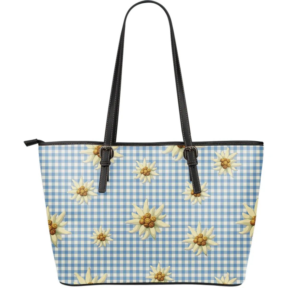 Switzerland Edelweiss Leather Tote RLT13 - Wonder Print Shop
