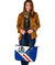 Cabo Verde Larg Leather Tote Bag - Cabo Verde Flag And Coat Of Arms RLT7 - Wonder Print Shop