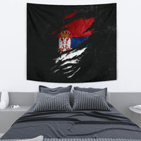 Serbia In Me Tapestry Special Grunge Style RLT7 - Wonder Print Shop
