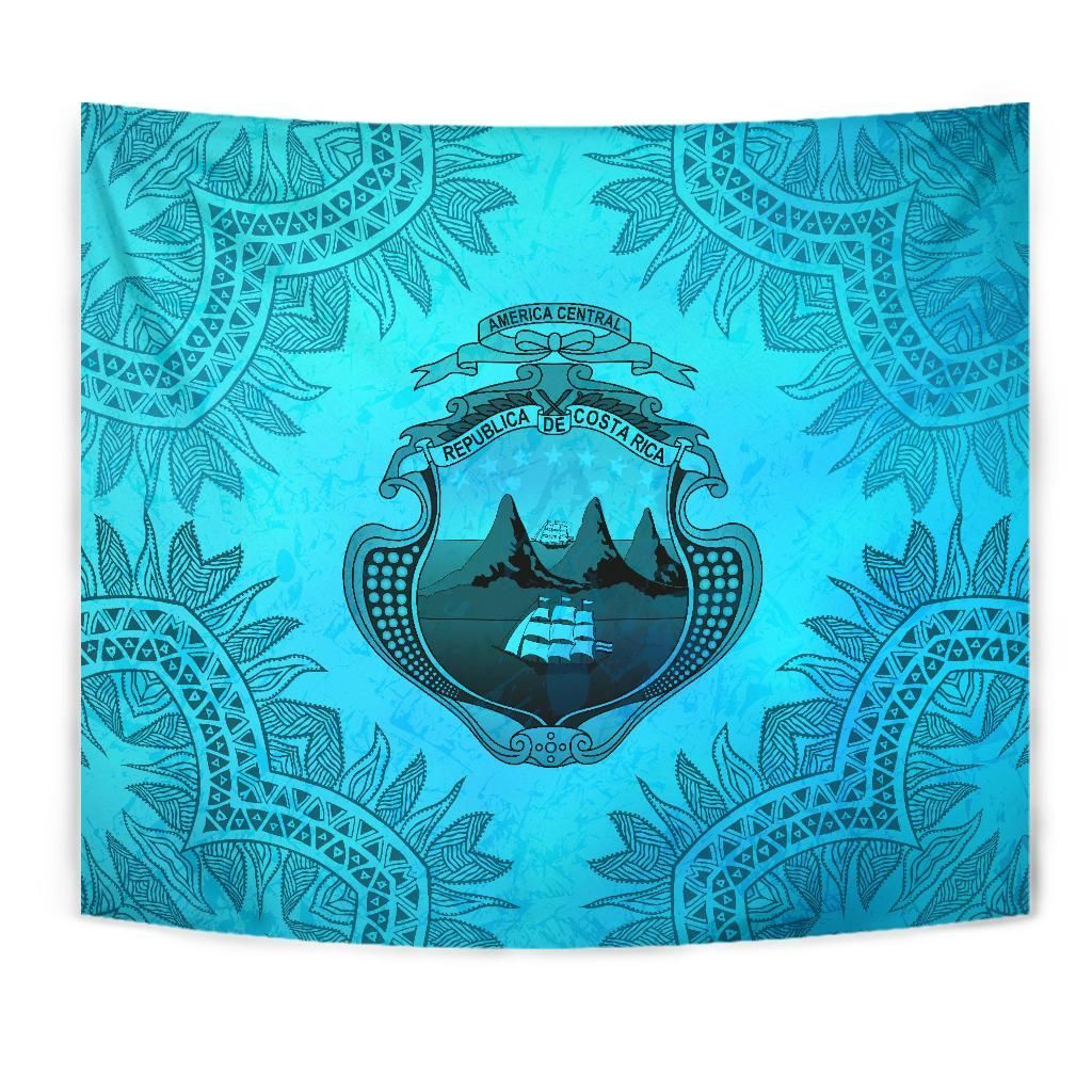 Costa Rica Tapestry Turquoise RLT13 - Wonder Print Shop
