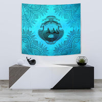 Costa Rica Tapestry Turquoise RLT13 - Wonder Print Shop