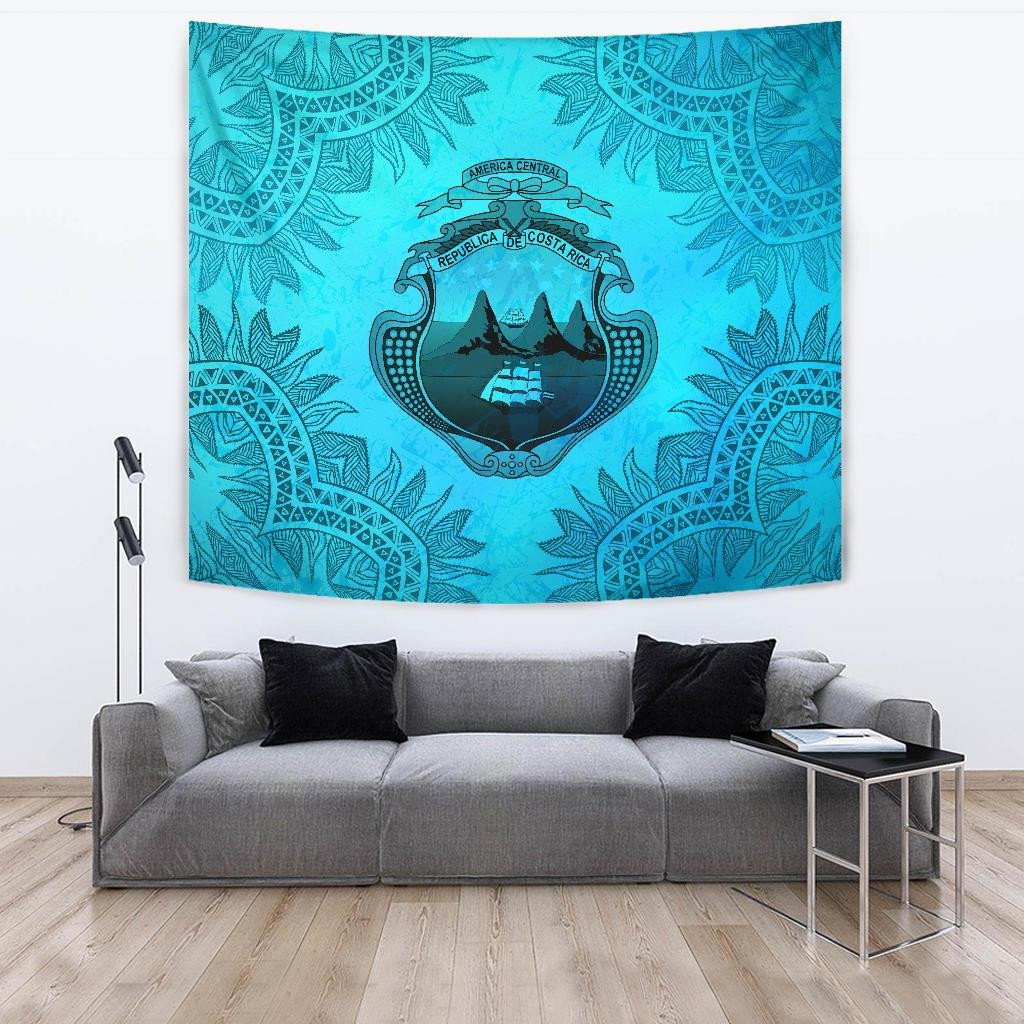 Costa Rica Tapestry Turquoise RLT13 - Wonder Print Shop