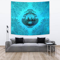 Costa Rica Tapestry Turquoise RLT13 - Wonder Print Shop