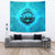 Costa Rica Tapestry Turquoise RLT13 - Wonder Print Shop
