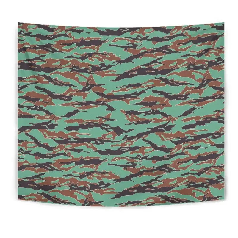 Army Guyana Tiger Stripe Camouflage Seamless Tapestry RLT8 - Wonder Print Shop