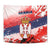 Serbia Tapestry Serbia National Flag and Emblem RLT7 - Wonder Print Shop