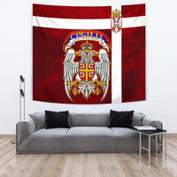 Serbia Tapestry Best Serbian Eagle Tattoo RLT7 - Wonder Print Shop