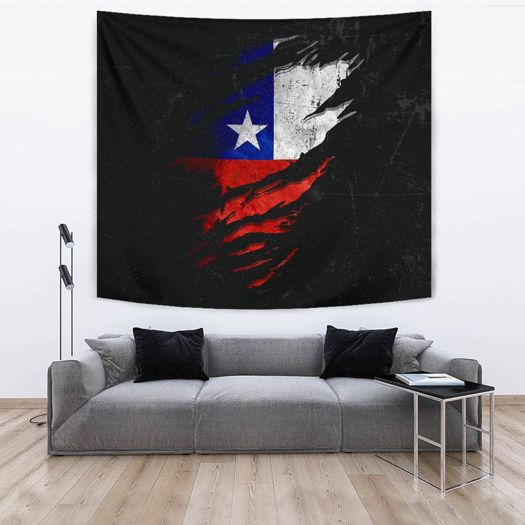 Chile in Me Tapestry - Special Grunge Style RLT7 - Wonder Print Shop