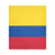 Colombia Wall Tapestry - Colombia Flag RLT7 - Wonder Print Shop
