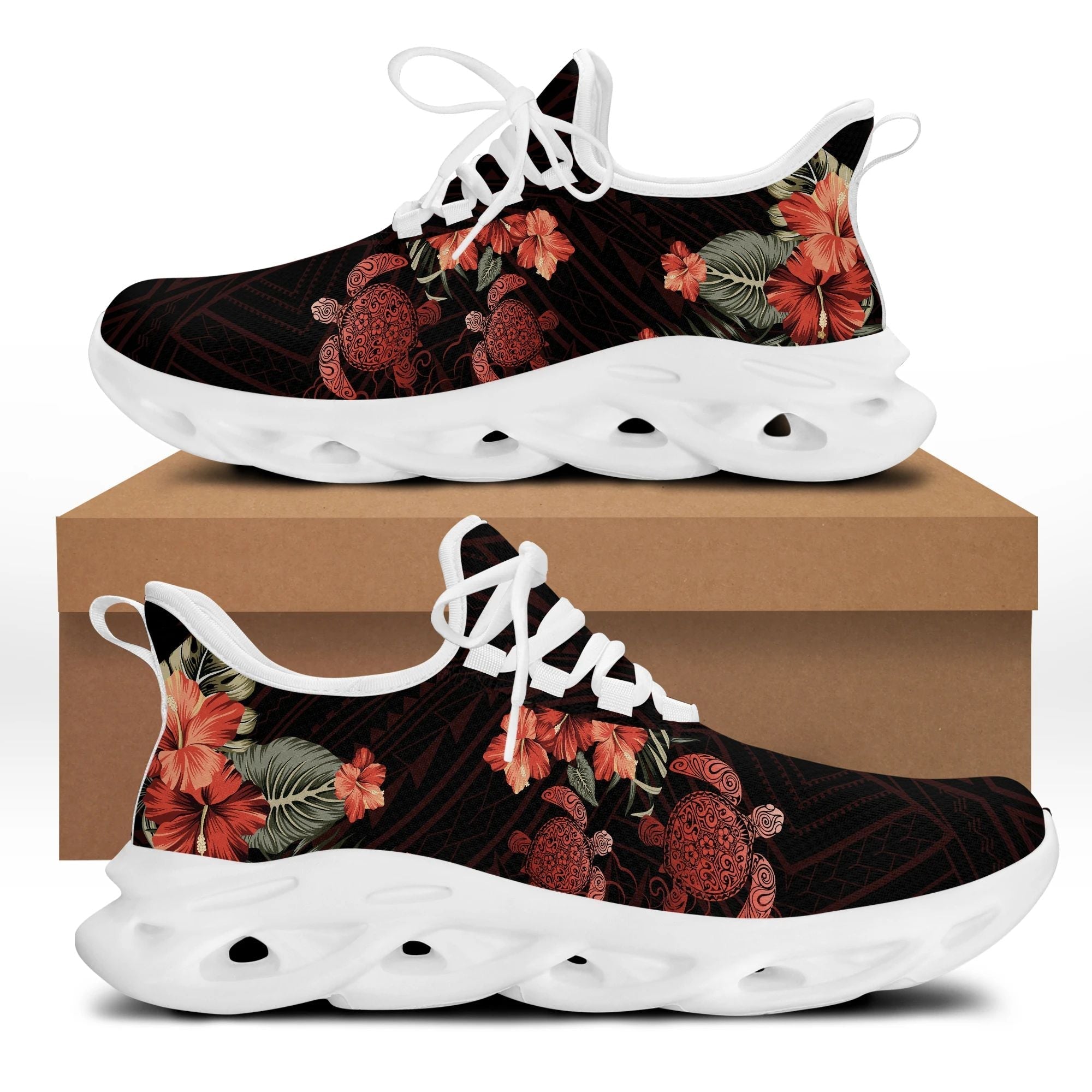polynesian-footwear-hawaii-turtle-hibiscus-polynesian-clunky-sneakers-tina-style