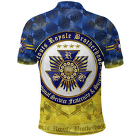 Scouts Royale Brotherhood SRB Polo Shirt Original Style Blue LT8 - Wonder Print Shop