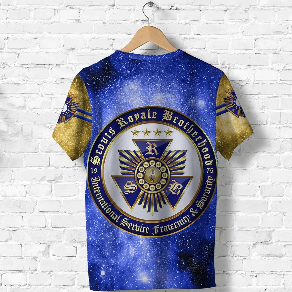 Scouts Royale Brotherhood SRB T Shirt Unique Version Blue LT8 - Wonder Print Shop