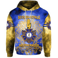 Scouts Royale Brotherhood SRB Hoodie Unique Version Blue LT8 - Wonder Print Shop