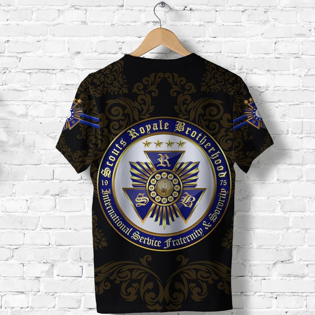 Scouts Royale Brotherhood SRB T Shirt Unique Version Black LT8 - Wonder Print Shop