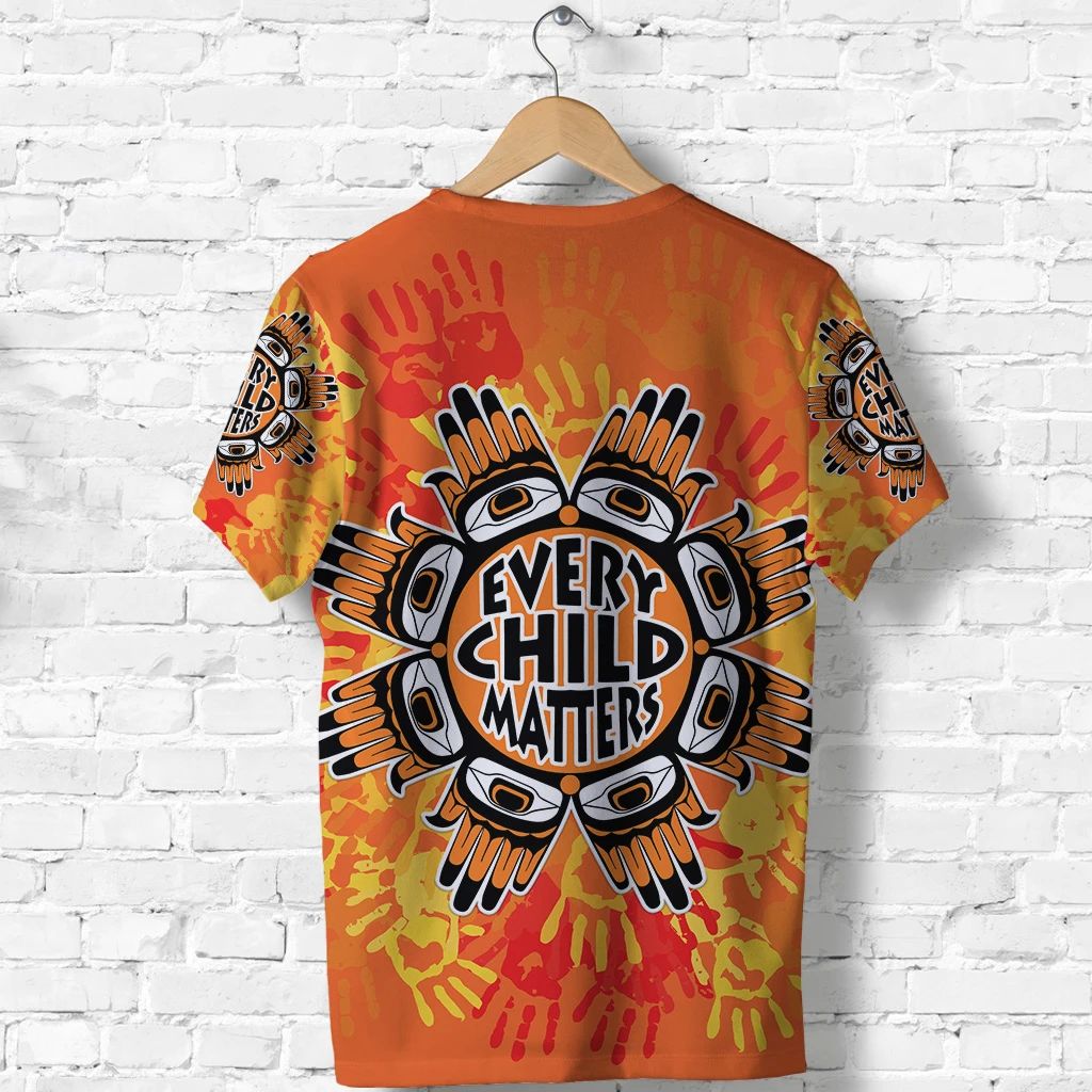 Orange Shirt Day T Shirt Every Child Matters New Simple Style LT8 - Wonder Print Shop
