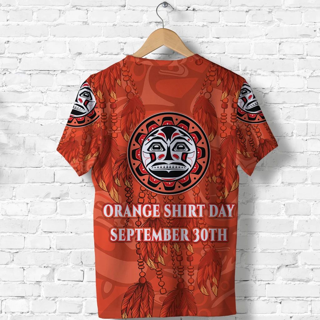 Orange Shirt Day T Shirt Every Child Matters Dreamcatcher Aboriginal LT8 - Wonder Print Shop