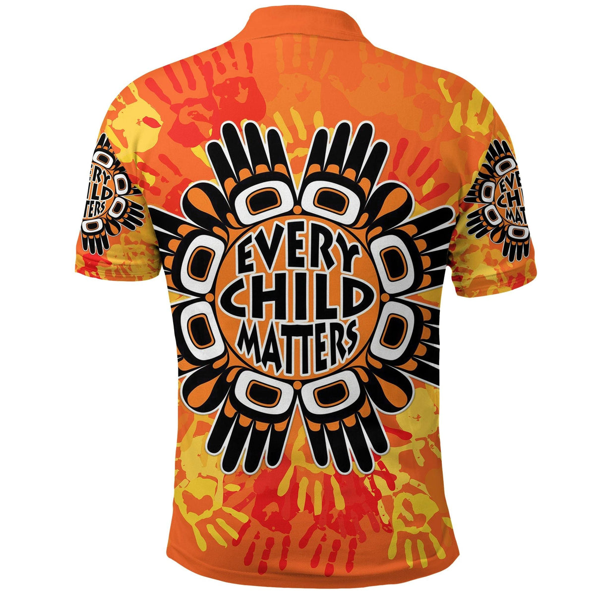 Orange Shirt Day Polo Shirt Every Child Matters Simple Style LT8 - Wonder Print Shop