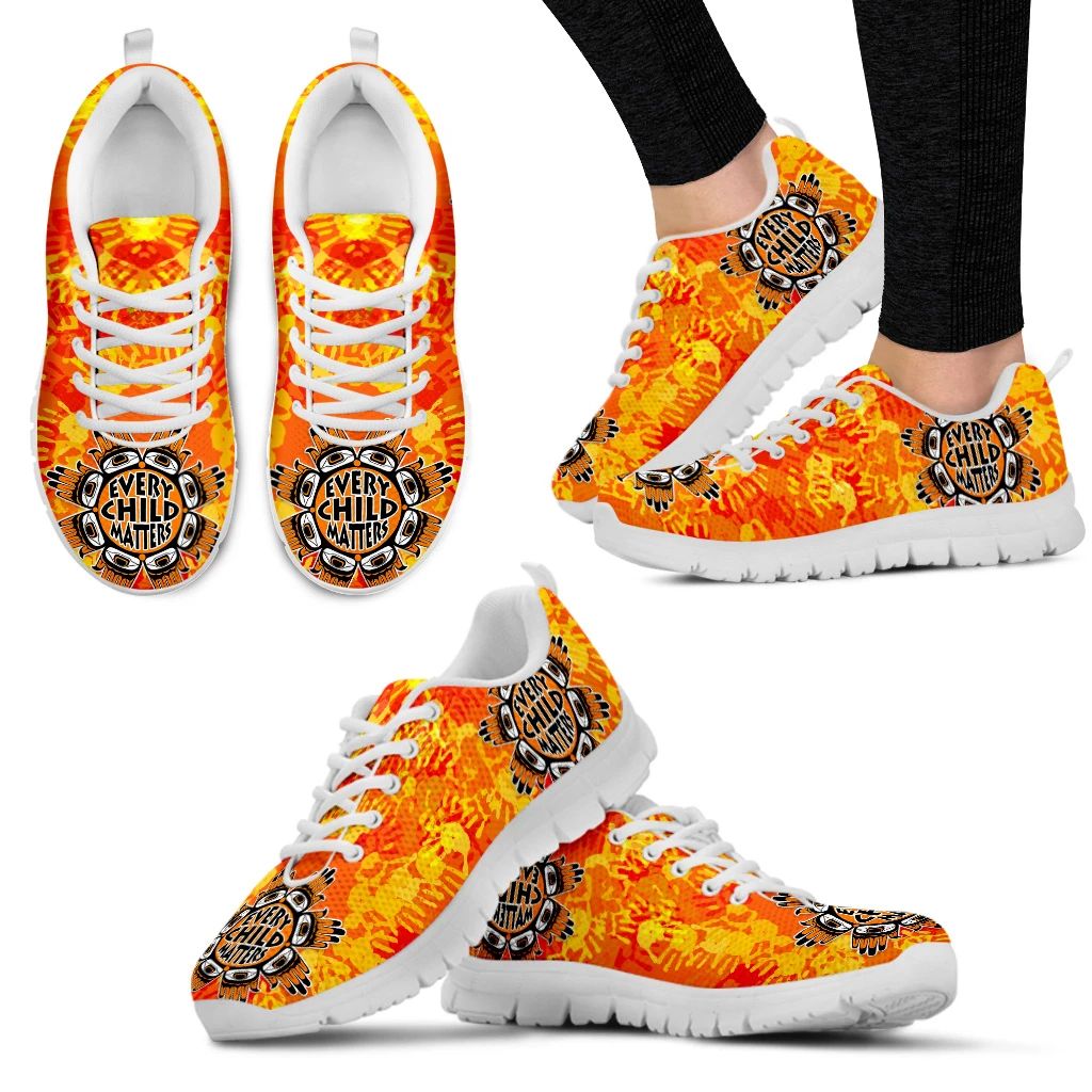 Orange Shirt Day Sneakers Every Child Matters New Simple Style LT8 - Wonder Print Shop