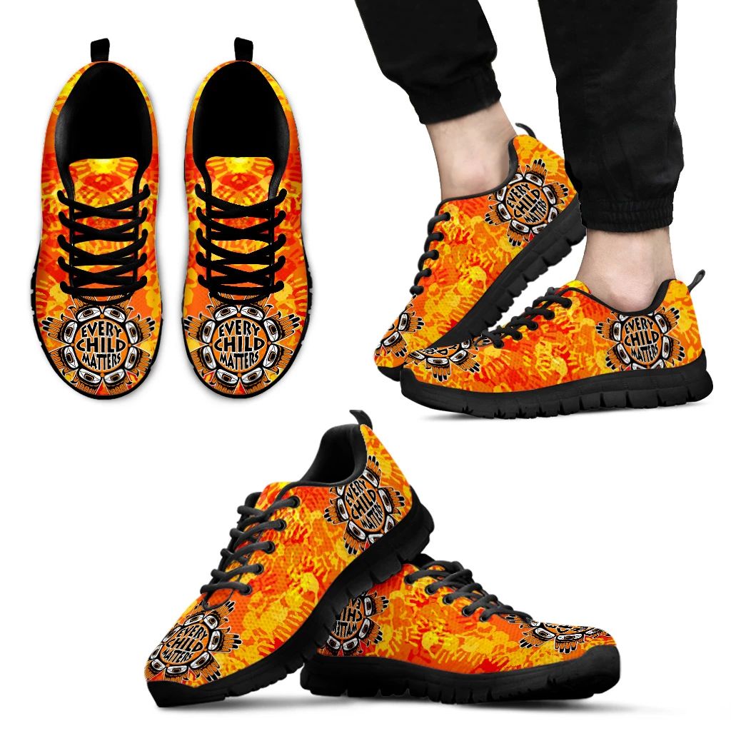 Orange Shirt Day Sneakers Every Child Matters New Simple Style LT8 - Wonder Print Shop