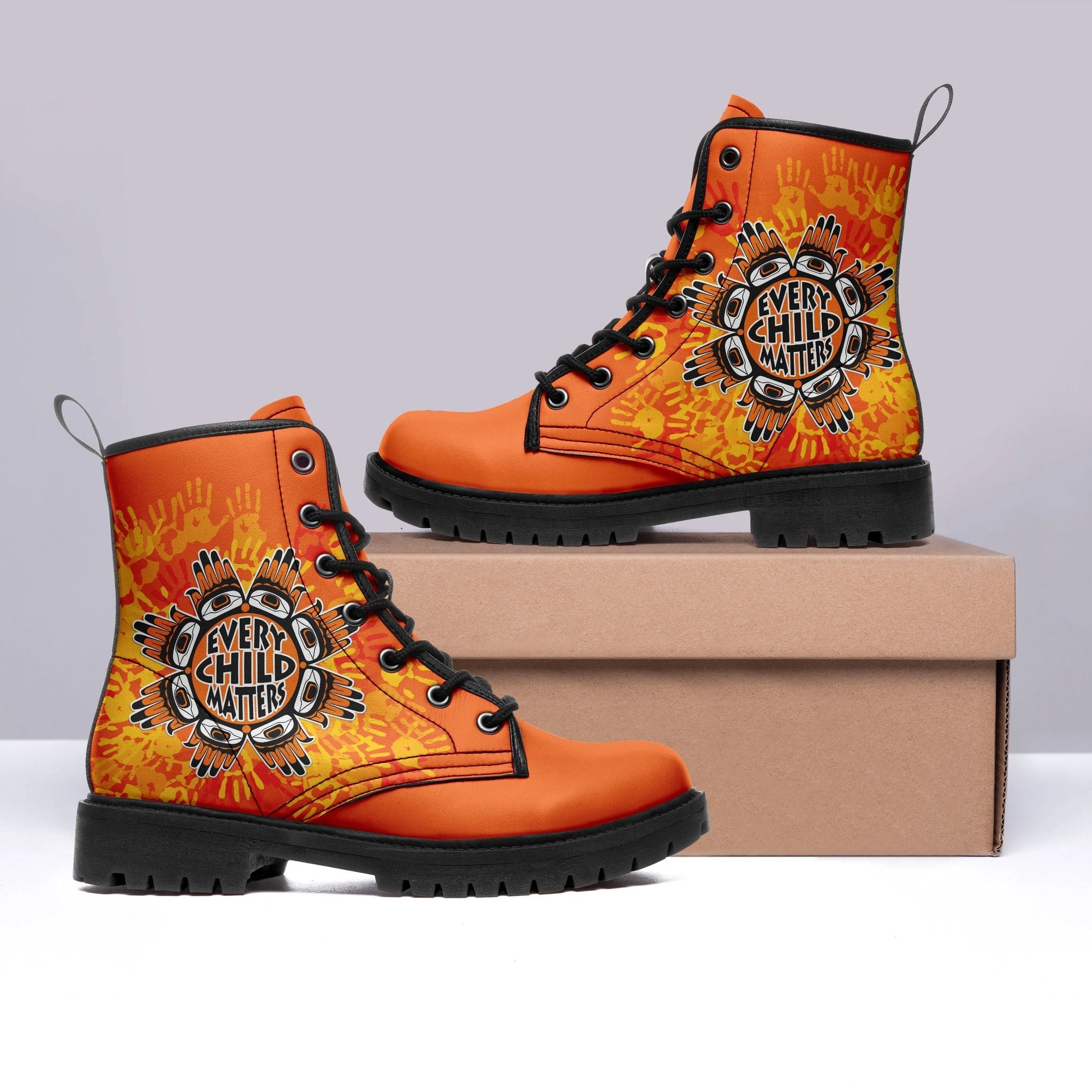 orange-shirt-day-leather-boots-every-child-matters-new-simple-style