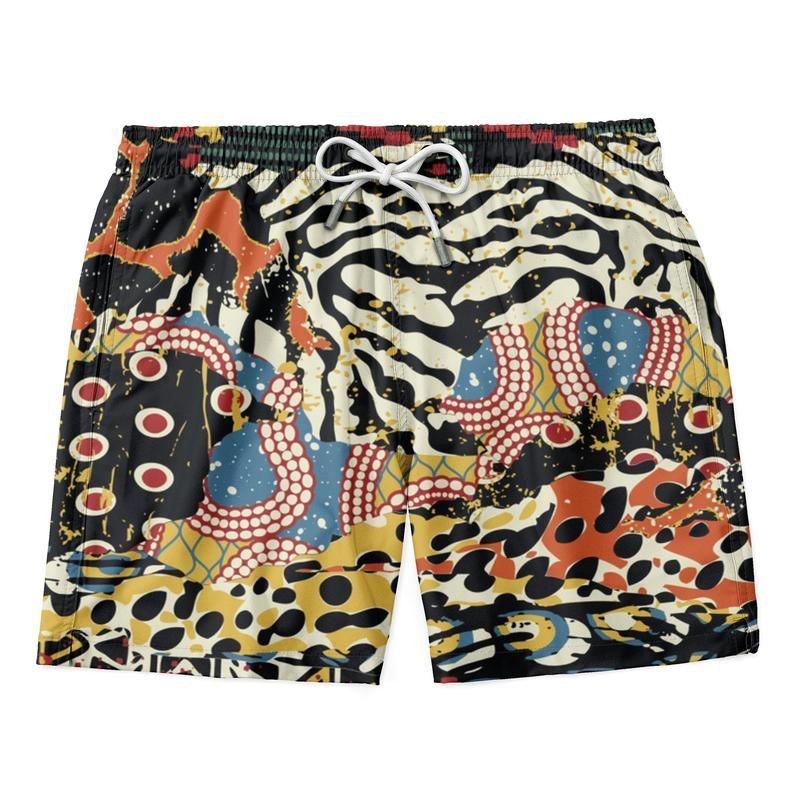 african-patchwork-mens-short