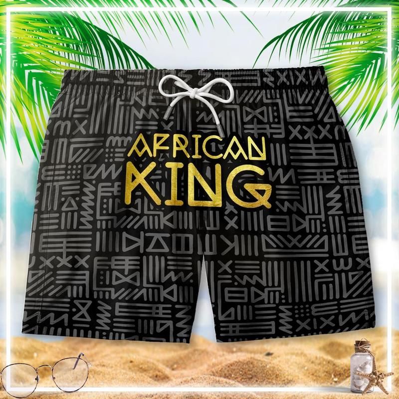 african-king-mens-short