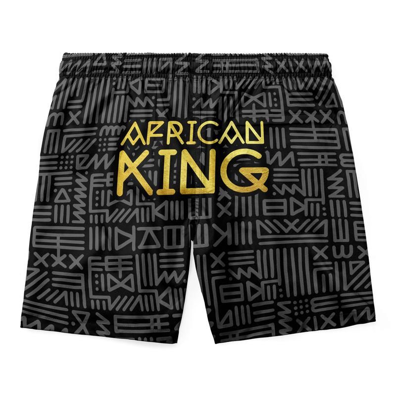 african-king-mens-short