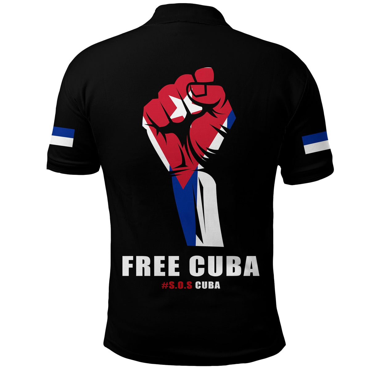 Free Cuba Polo Shirt LT13 - Wonder Print Shop