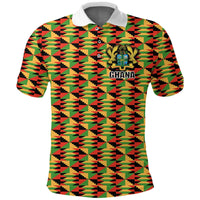 Ghana Ghanan Pattern Polo Shirt ver3 LT20 - Wonder Print Shop