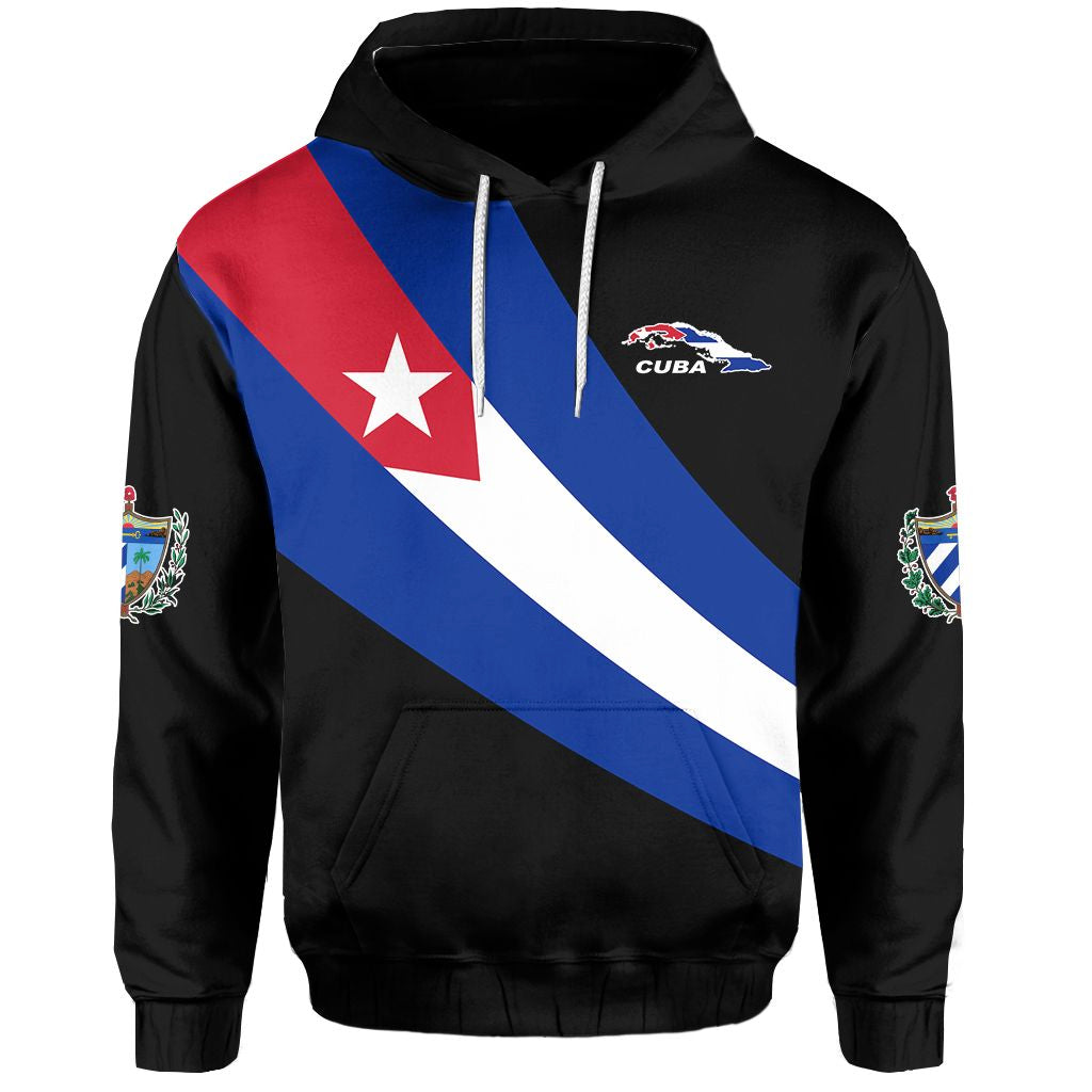 Custom Pride Cuba Hoodie LT13 - Wonder Print Shop