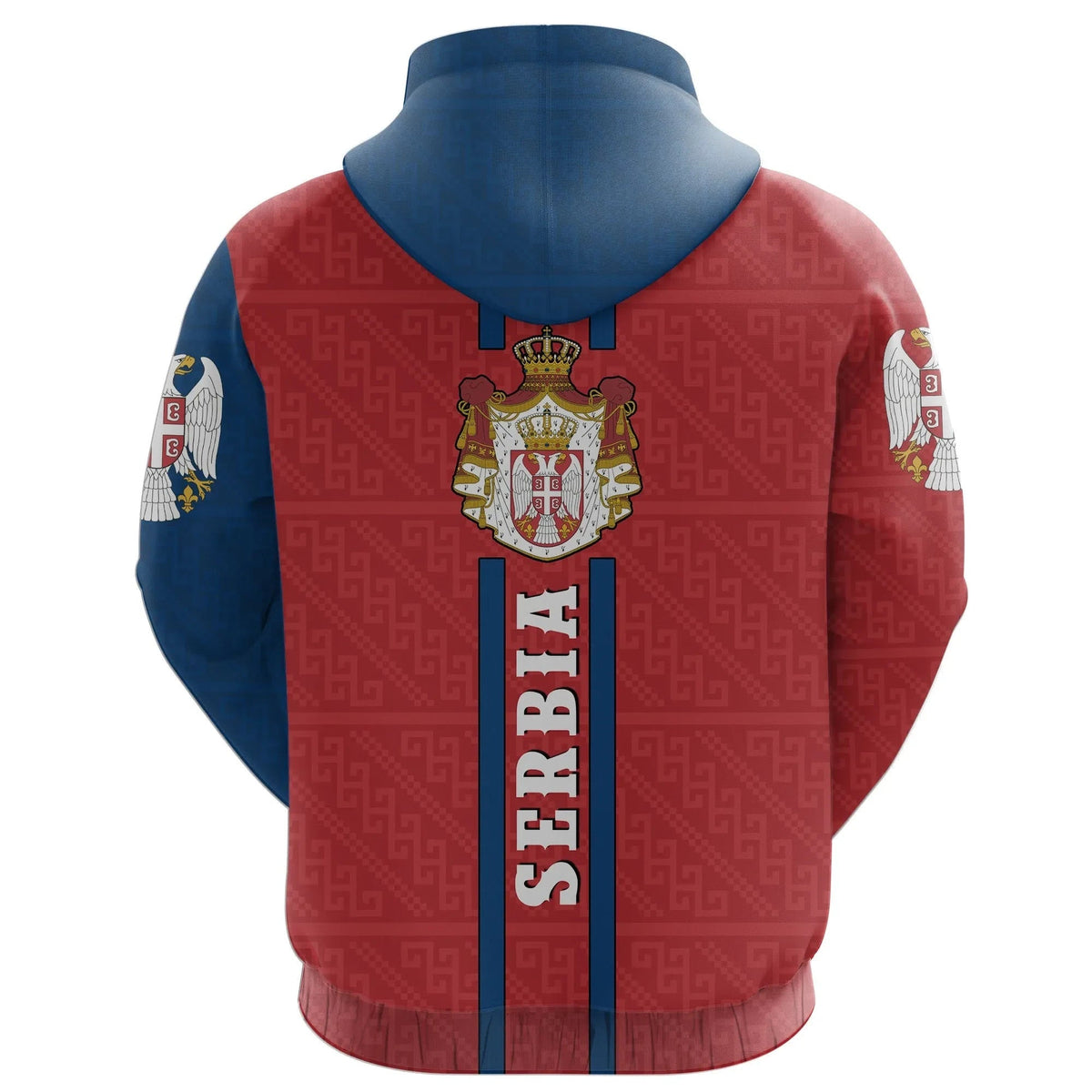 Serbia Hoodie Streetwear Style RLT7 - Wonder Print Shop