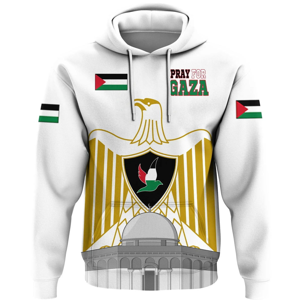 Palestine Hoodie Be Stronger Gaza RLT13 - Wonder Print Shop