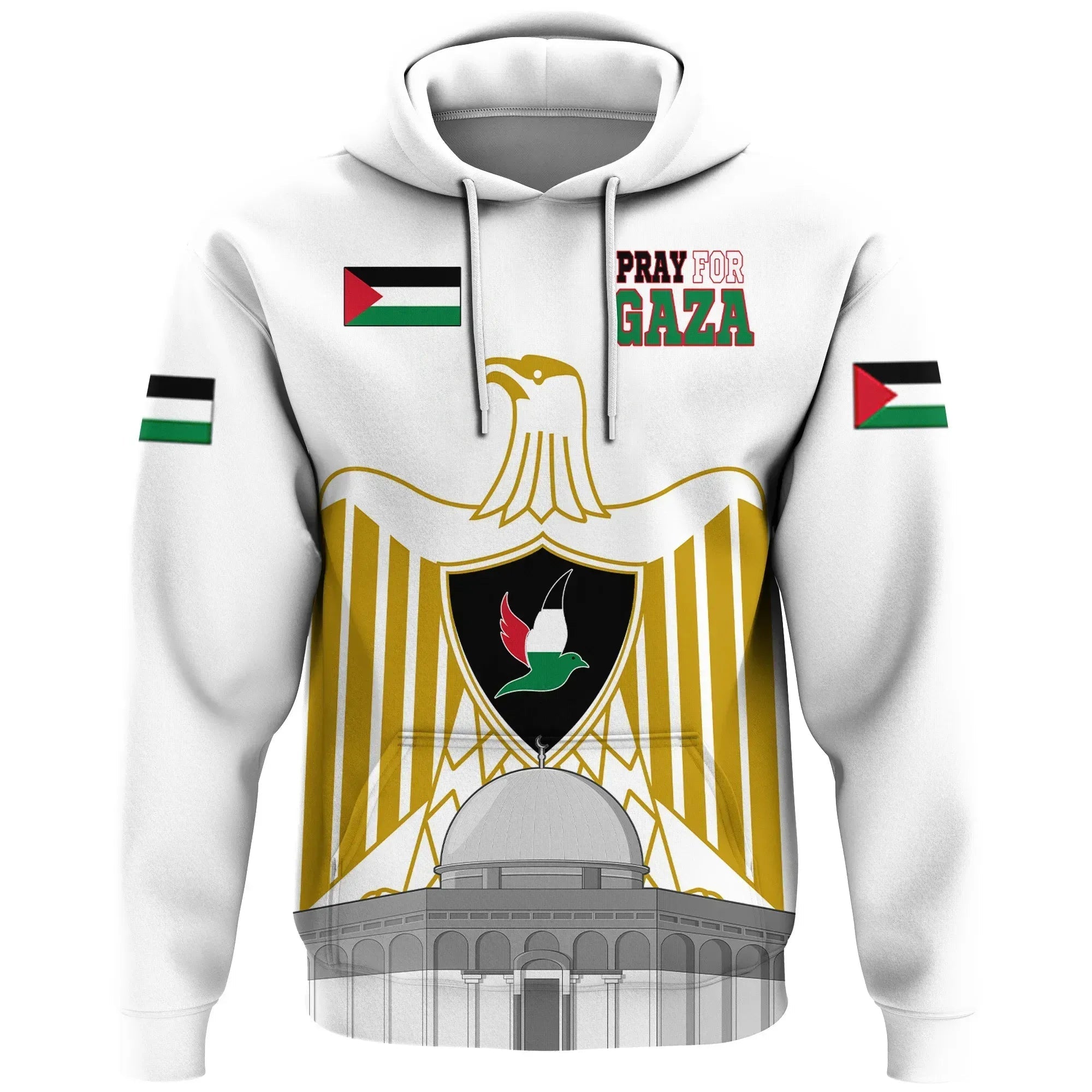 Palestine Hoodie Be Stronger Gaza RLT13 - Wonder Print Shop