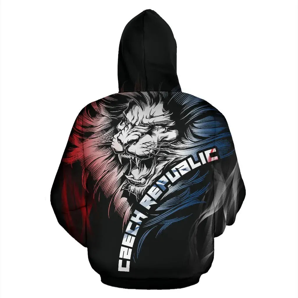 Czech Republic Lion Hoodie RLT13 - Wonder Print Shop