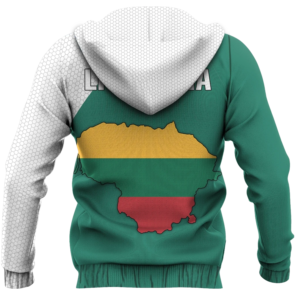 Lithuania Map Hoodie Special Version RLT6 - Wonder Print Shop