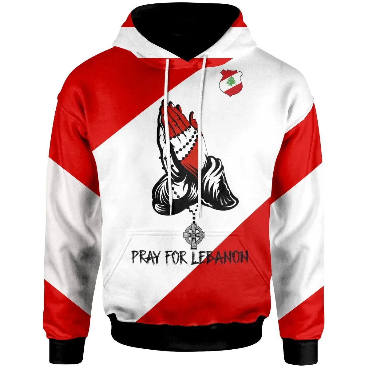 Beirut Lebanon Hoodie RLT6 - Wonder Print Shop