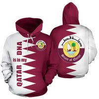 Qatar is in My DNA Hoodie RLT12 - Wonder Print Shop