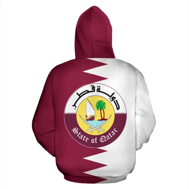Qatar is in My DNA Hoodie RLT12 - Wonder Print Shop