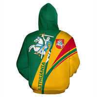 Lithuania Sky Hoodie RLT6 - Wonder Print Shop